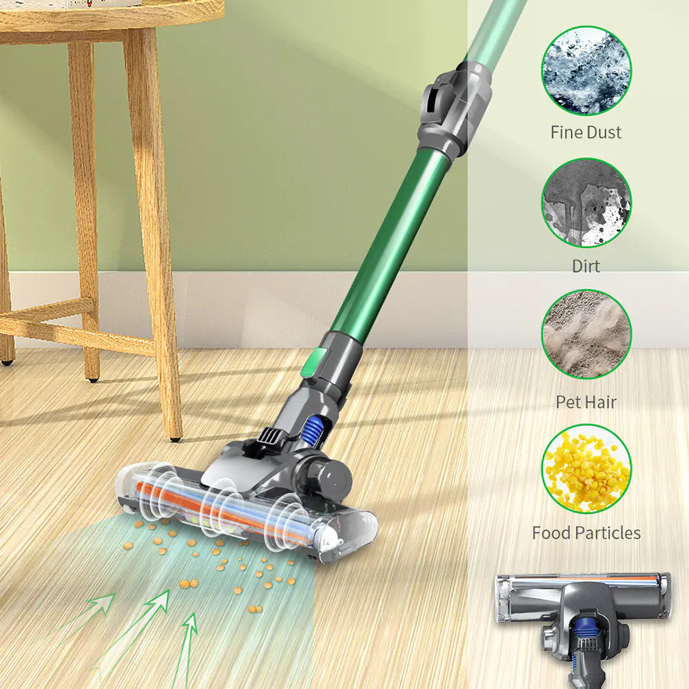 Handheld Cordless Vacuum Cleaner with Foldable Tube