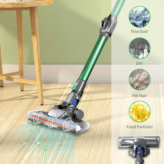 Handheld Cordless Vacuum Cleaner with Foldable Tube