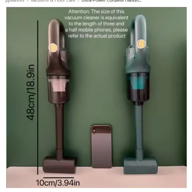 🧹 MYSTHRO Wireless Portable Vacuum Cleaner - Power Meets Portability